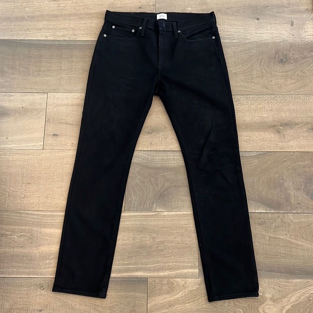 J. Crew Men’s 484 Black Jeans